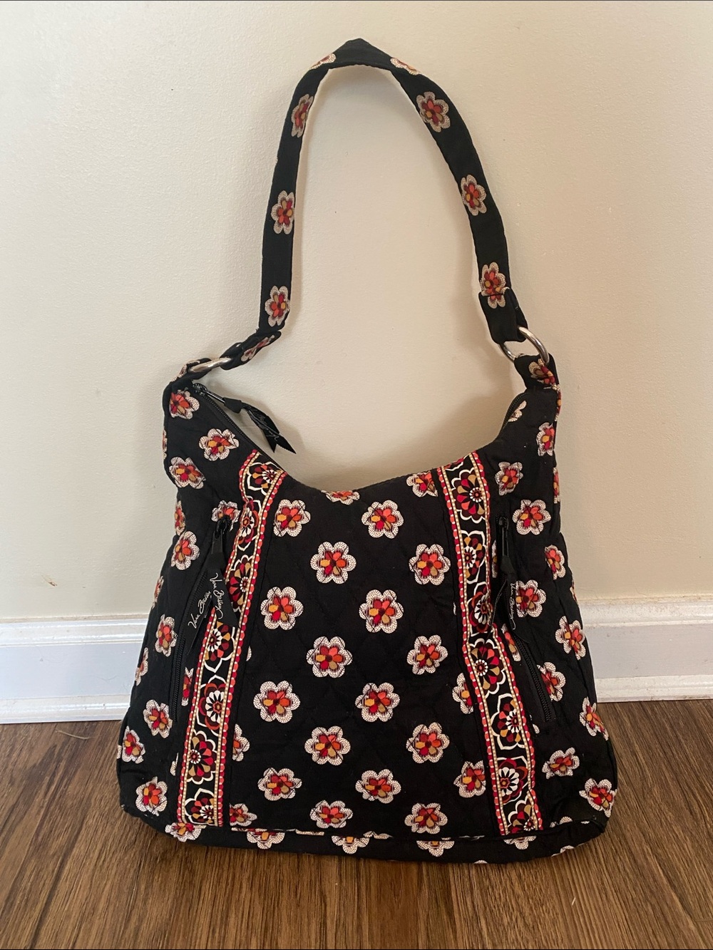 Vera Bradley Pirouette Quilted Purse Shoulder Bag Hobo Tote cottage core boho